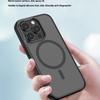For iPhone 15 Pro Case Compatible with MagSafe Skin-Touch PC+TPU Rubberized Phone Cover