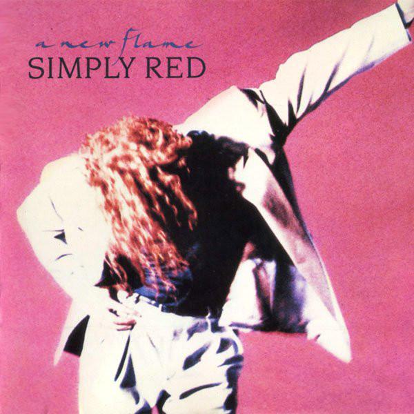 

CD SIMPLY RED - A New Flame 22P22636 WEA 1989 Япония Рок Б/У