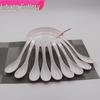 A5 Thickened Long-Handled Orange-White Soup and Noodle Spoon, High-End Design for Guilin Rice and Noodle Dishes.
