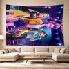K-pop Fashion Fusion Decorative Wall-Hanging Tapestry, Home Ornament for Living Room,Dorm and Fan Parties,Multi-style,celebrities,cartoons,music,sport