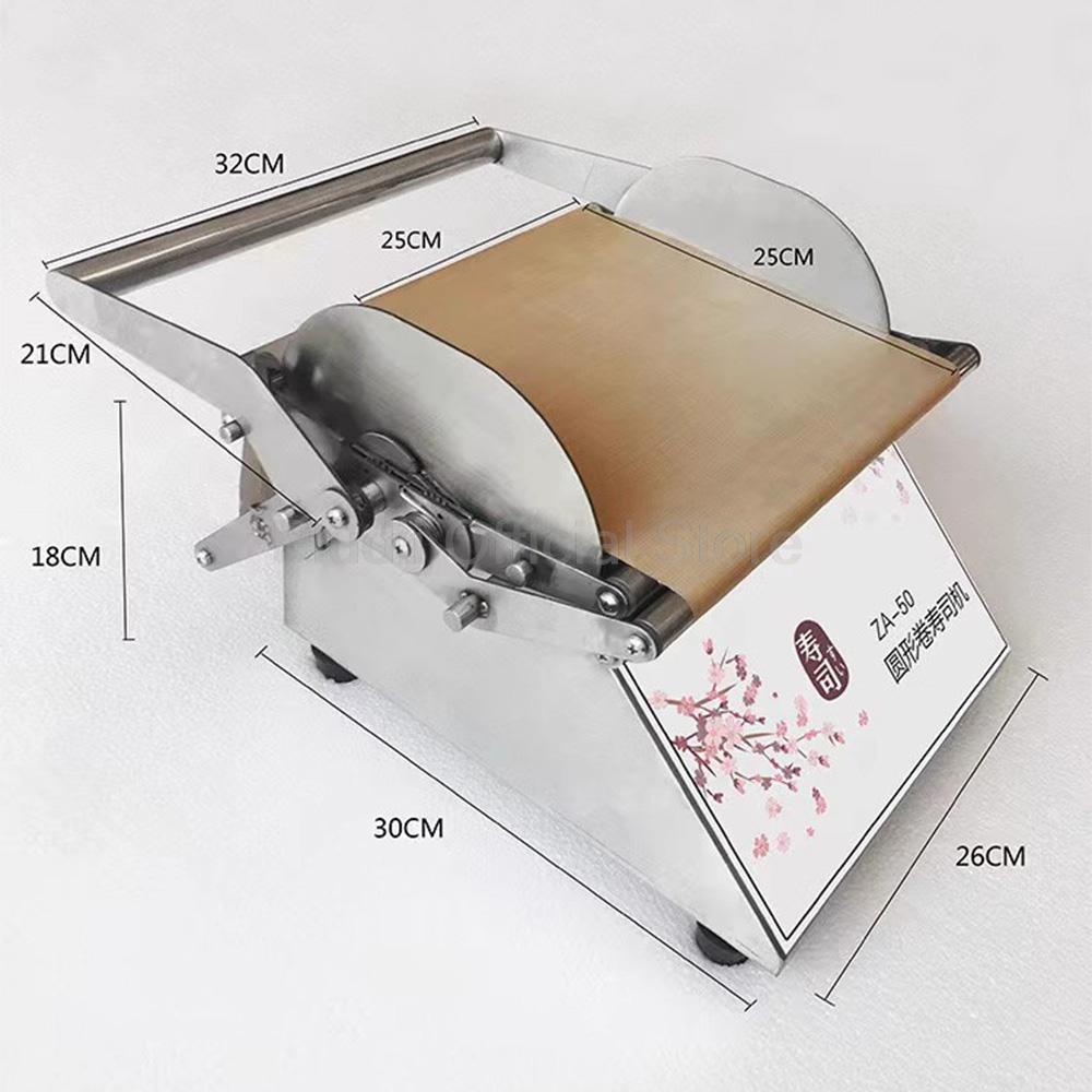 

Полностью автоматическая машина для резки суши, японский ресторан, суши-машина из нержавеющей стали, самодельная машина для формирования круглых и квадратных суши