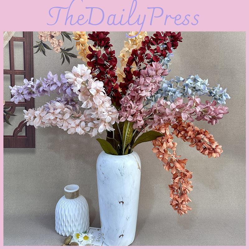 Wedding Hyacinthus Orientalis Arch Decoration Faux Floral Arrangement Receptions