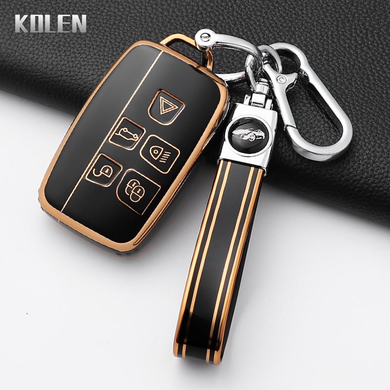 Luxury Car Remote Key Case Cover Shell For Land Rover Range Rover Evoque Sport Freelander Discovery Velar For Jaguar Xe Xf Xj