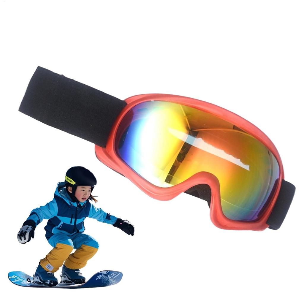 Anti Fog Snowboard Goggles Ski Goggles with UV Protection Snow Goggles Comfortable and Warm Skiing Goggles for Children Boys