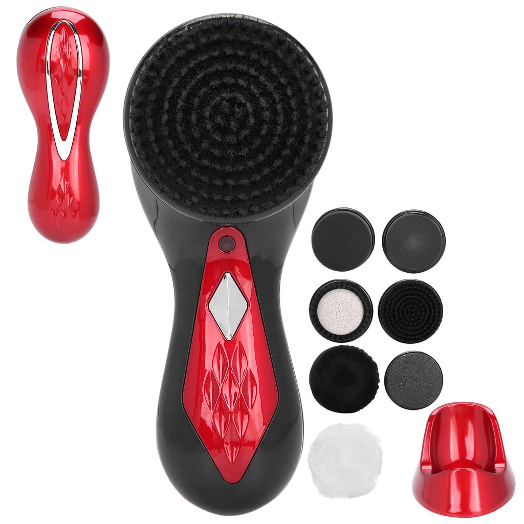 Multifunctional Electric Shoe Shine Kit Handheld Shoe Dust Cleaning Polishing Leather Shoe Care Set
