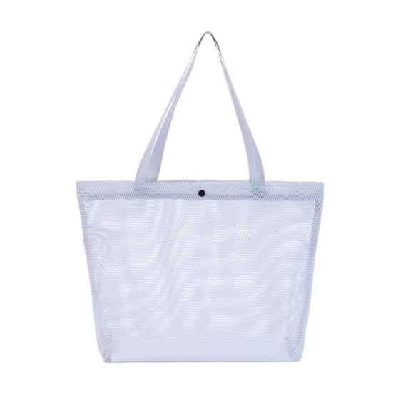 Mesh Beach Bag for Women, Sand-proof Waterproof Large Mesh Tote Bag, Swimming Pool Beach Toy Shoulder Pouch, Travel Vacation Cruise Essentials