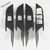 Car Inner Door Armrest Window Lift Button Panel Decoration Cover Trim Fit For Cadillac XT4  -  ABS Accessories Interior