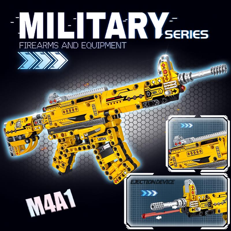 The Prime AK 47 Building Block Gun Can Fire Boys To Assemble the Barrett Sniper Rifle To Assemble Children's Puzzles