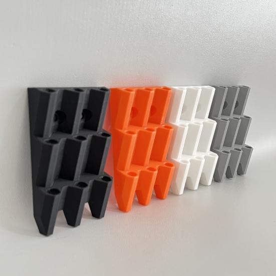 Wall Mounted Dart Organizer 9 Slot Dart Holder 3D Printed Dart Rack Birthday Festive Gift for Dart Players