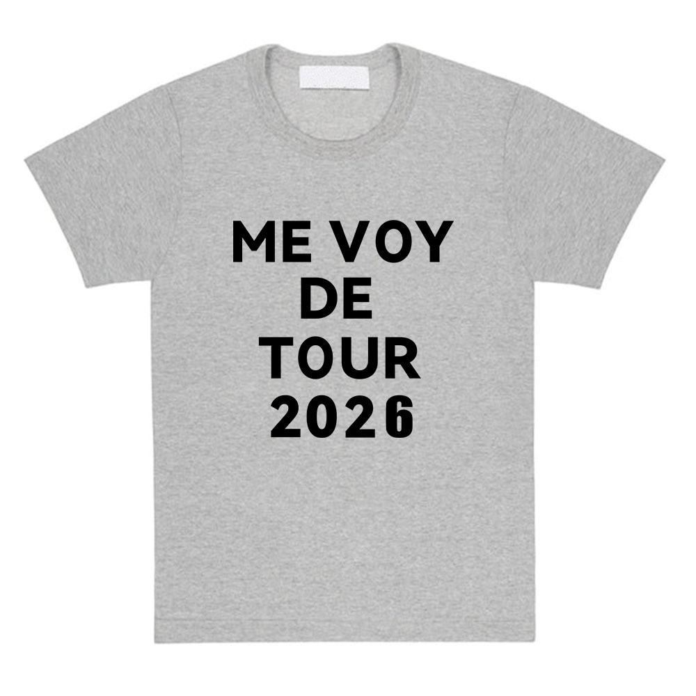Rosalía Rosalia IK GA OP TOUR 2026 T-shirt Korte Mouw Katoenen T-shirts O-hals Losse Casual Dames Heren T-shirt Streetwear