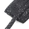 2cm Wide Lace Trim Sequin Decoration Applique Fashion Braided Ribbons  for Dance Dress Clothes