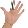 2 pezzi 60 mm lunghezza chitarra slide bar set di cursori per dita chitarra in vetro plettro tubo per principianti