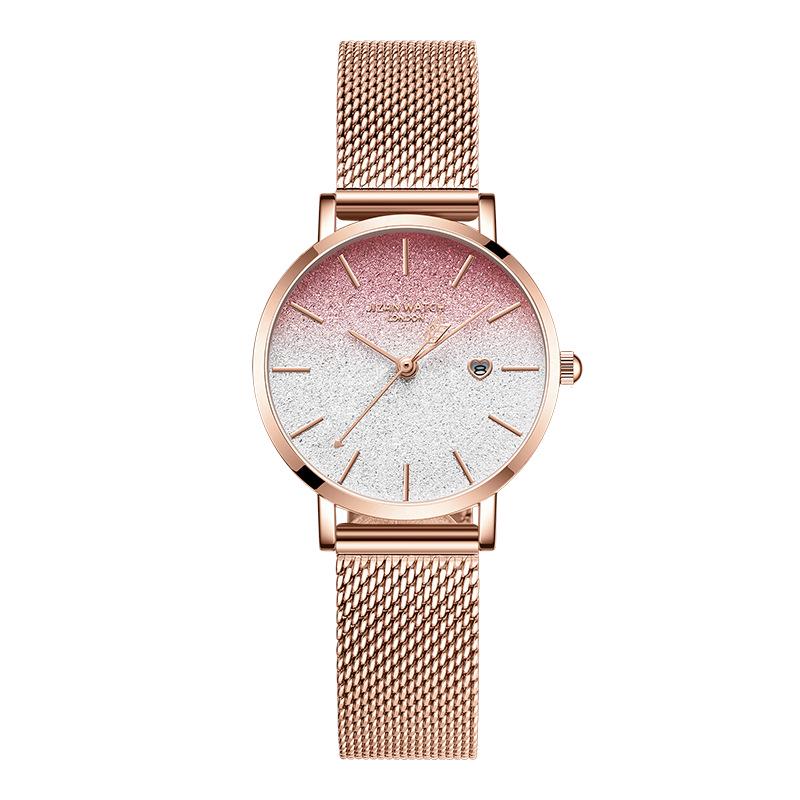 Valentine's Day Gift Women's Luxury Waterproof Starry Sky Watch Set