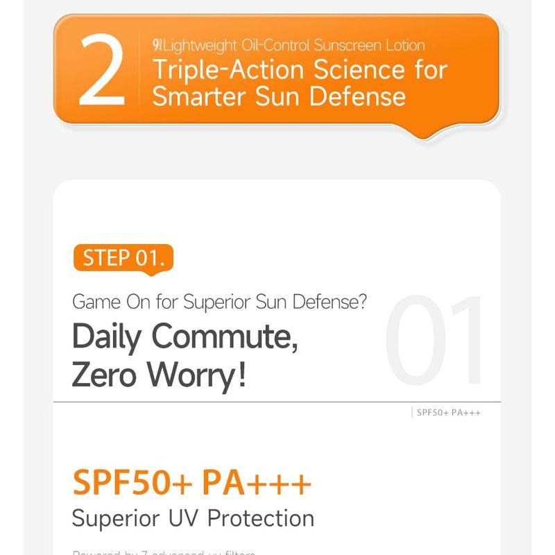 934 - Lightweight Oil-Control Sunscreen Lotion SPF 50+ PA+++