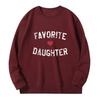 "Life is Better with My Boys" Cotton Long-Sleeve Trendy Hoodie