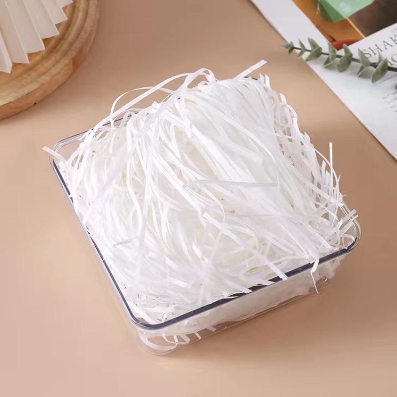 Lafite Decorative Christmas Glitter Shredded Paper Filler for Gift or Candy Box