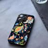 Cashew Flower Vera Bradley Phone Case Tempered Glass For IPhone 17 13 14 16 12 15 11 Pro Max Plus Mini X XR SE2020 Coque