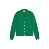 Logo Patch Button Fastening Cardigan 694788-XKCD5-3129