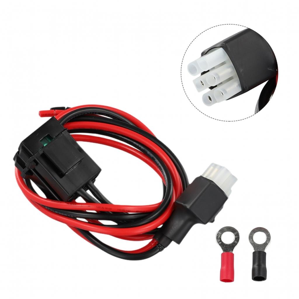6-Pin DC Power Cable 30Amp For Radio TS-50s TS-60s TS-140,TS-440,TS-450