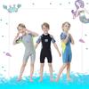 2.5mm Children's Swimsuit Submersible Suit Boys One-piece Middle Diving R002 Cartoon Thickening