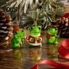 Festive Party Favors for Friends Faux Crystal Frog Advent Calendar 2026, 24 Days Christmas Countdown with Holiday Surprise Gifts Animal Ornament,
