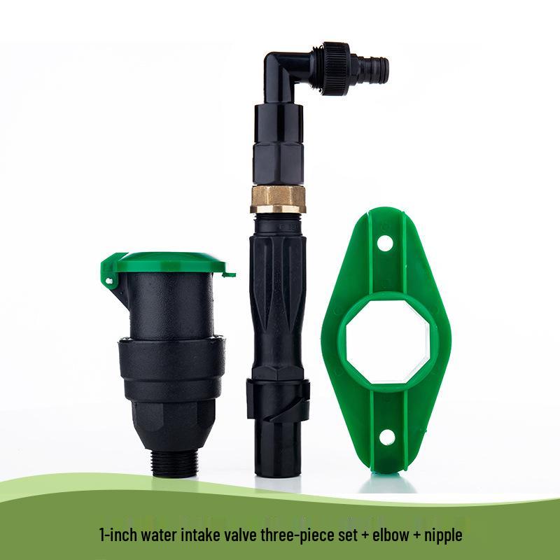 Garden Greening Quick Water Valve with Ground Insert and Hose Connector
