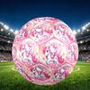 Size 5 Soccer Ball - Outdoor Sport Football with Lovely Cat Pattern, Ideal Gift for Birthdays, Christmas, Father's Day, Graduation