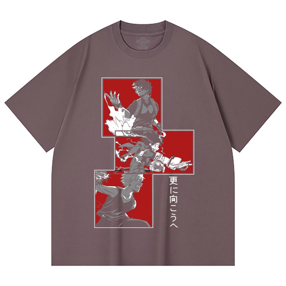 230 Gsm 100% Cotton My Hero Academia V22 Print Unisex Heavy Cotton T Shirt