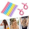 10pcs Heatless Hair Curler No Heat Hair Rollers Soft Curls Curling Rod Roller Sticks Perm Rods Wave Formers Hair Styling Tools