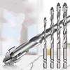 High Performance Eccentric Drill Bits 5pcs for Concrete Tile Porcelain 4/6/8/10/12mm Wear Resistant HSS Material