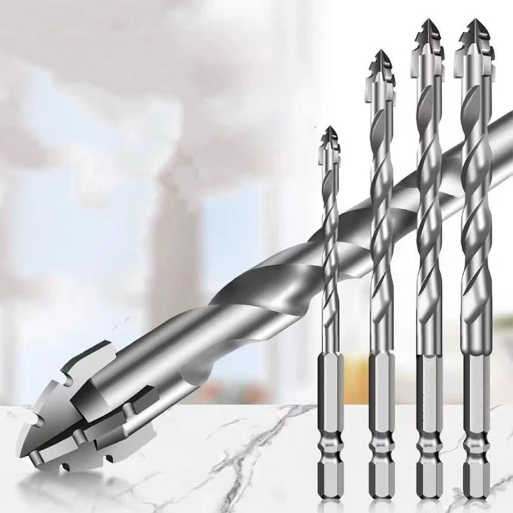 High Performance Eccentric Drill Bits 5pcs for Concrete Tile Porcelain 4/6/8/10/12mm Wear Resistant HSS Material