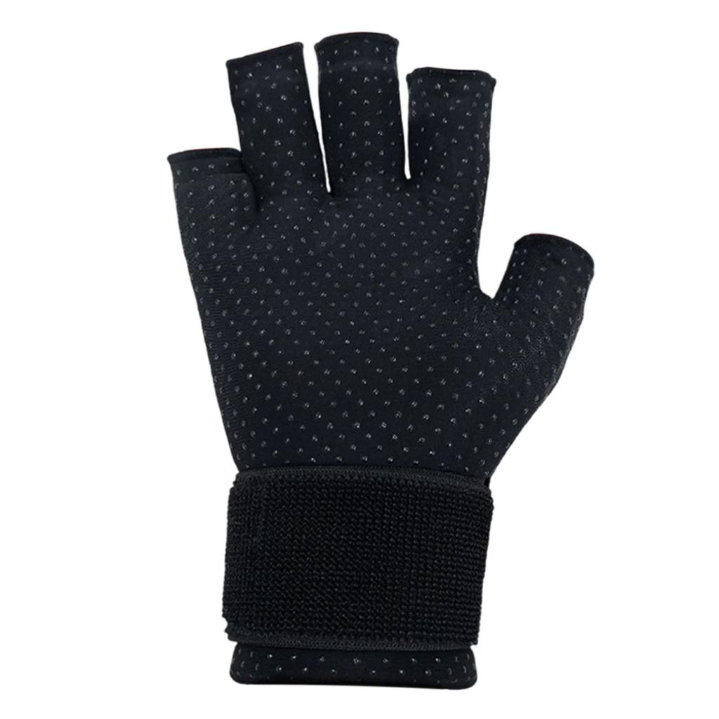 Hot and Cold Gel Thumb Hand Ice Pack Glove Adjustable Wearable Wrist Ice Pack Wrap Secure Fit L 17.5x23cm 6.9x9.1in