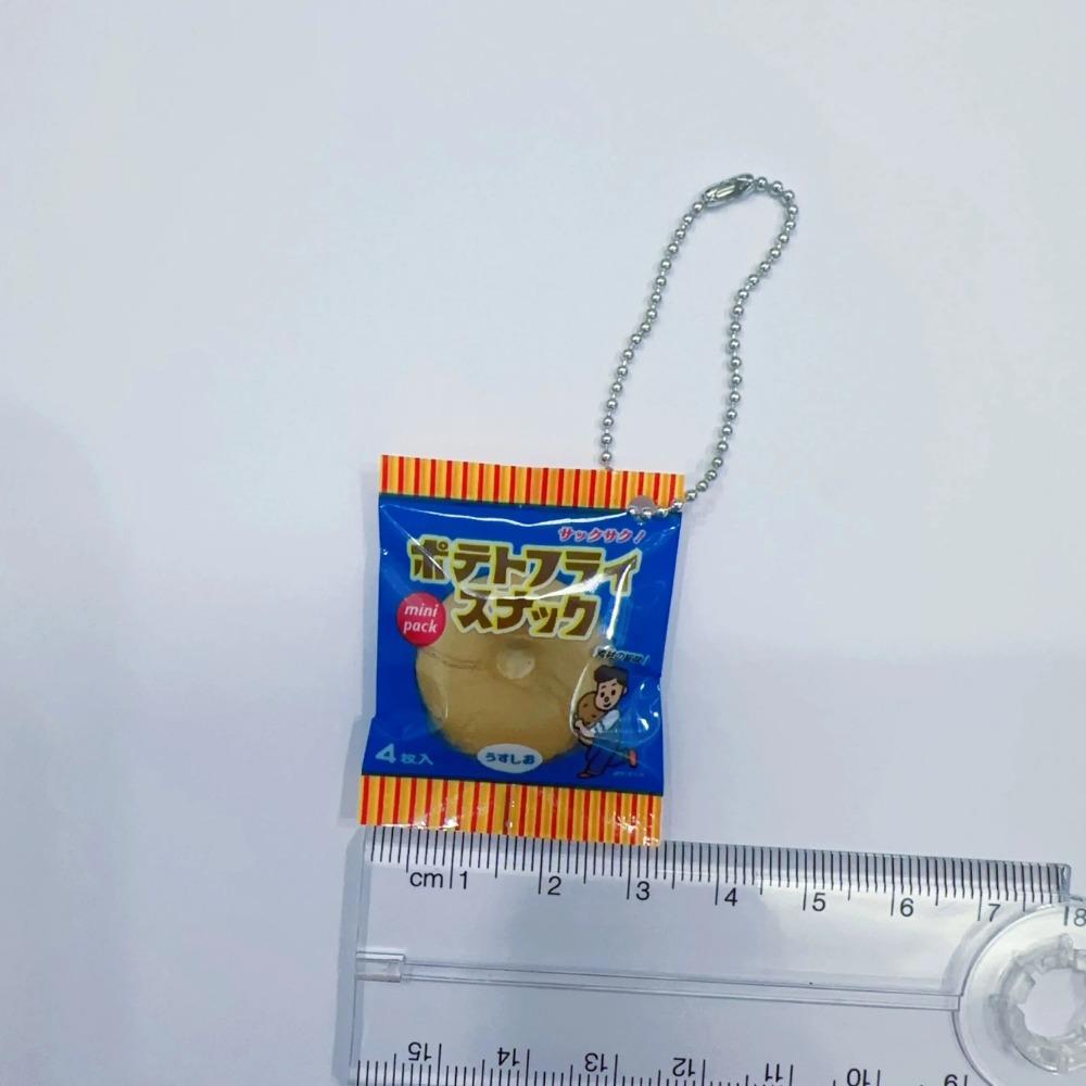 Capsule Toy Delicate Simulation Food Tiny Squishy Marshmallow Pineapple Bread Bun Squishy Keychain Mini Bag Pendant Accessories