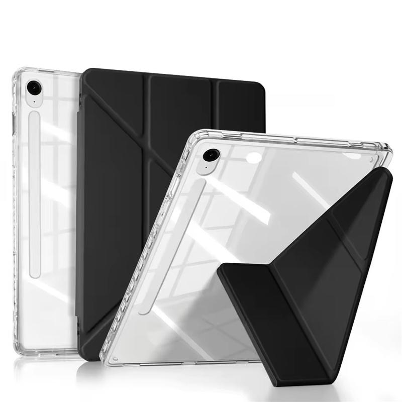 For Samsung Galaxy Tab S7 S8 S9 11 S10 FE 10.9 S7+ S8+ S9+ S10+ Plus 13.1 12.4 Inch Case Tab A9 8.7 A9+ Plus Pencil Holder Cover