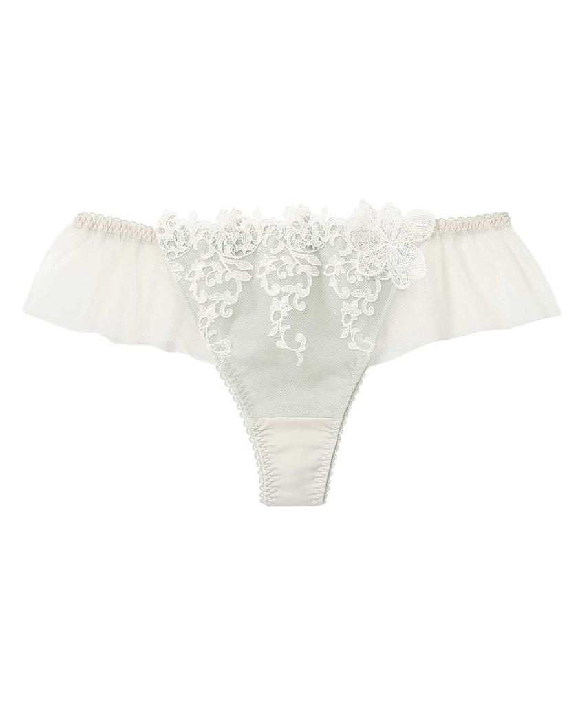 Amphi Thong Panties with Sleek Sides and Pair Thong Panties Women's Glama-Rich (BYJ689) (PYJ589) (LB)