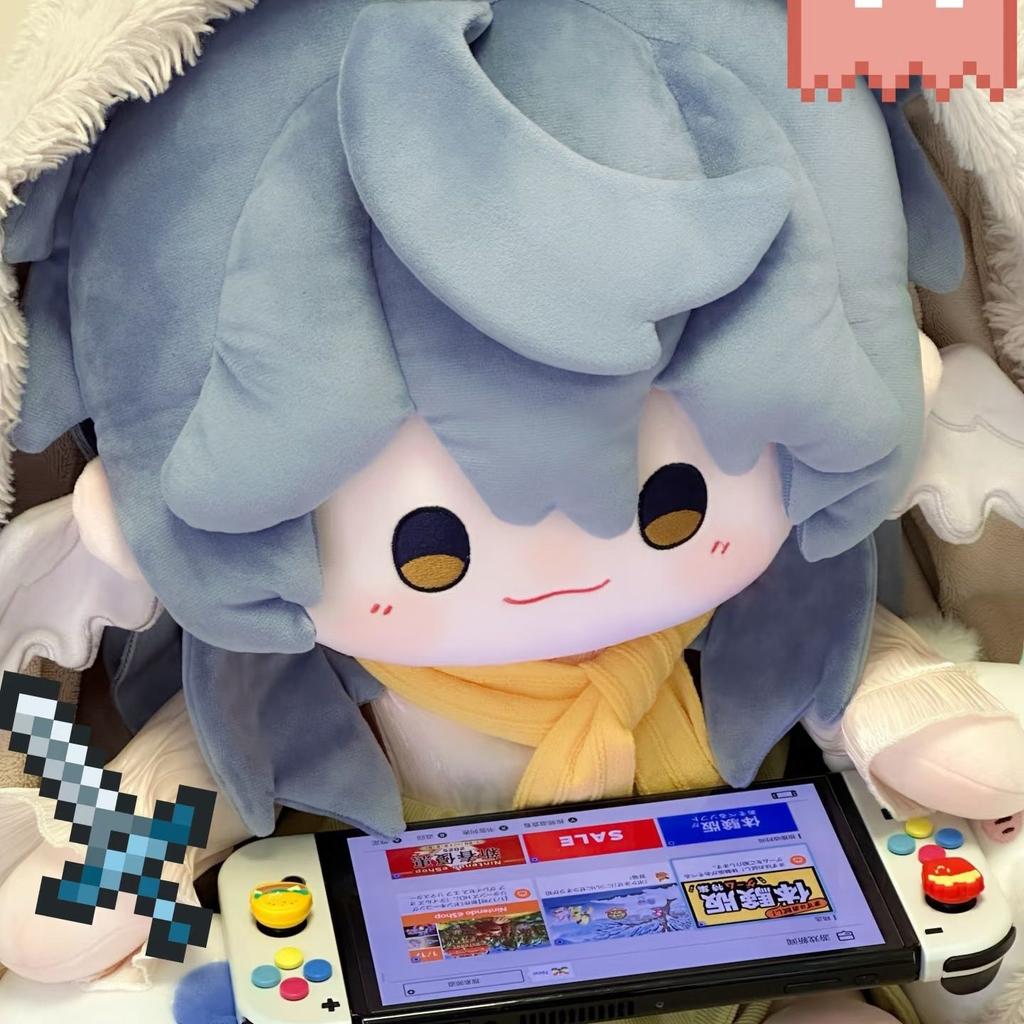 Stuffed 40cm Game Honkai: Star Rail Sunday Sitting Posture Cute Cotton Doll Toys for Fan Collection Kids Adults Birthday Gifts