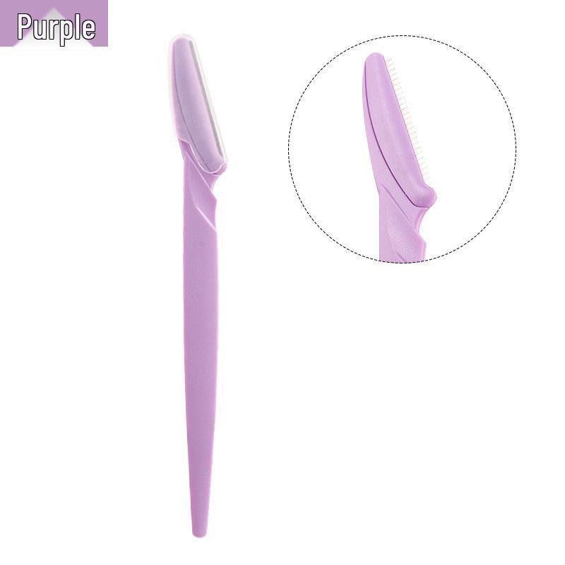 Beginner-Friendly Stainless Steel Eyebrow and Beard Shaper Razor