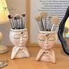 Doniczka na kwiaty w kształcie twarzy Love Style Girl Head Plant Pot Small Lady Face Planter dla sukulentów do wnętrz i na zewnątrz, centralny element biurka do salonu