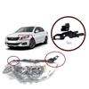 EHL518 Headlight Holder Mount Repair Bracket Tab Set Left Side for Peugeot 301 2012-2017 Pre-Facelift 9675139480