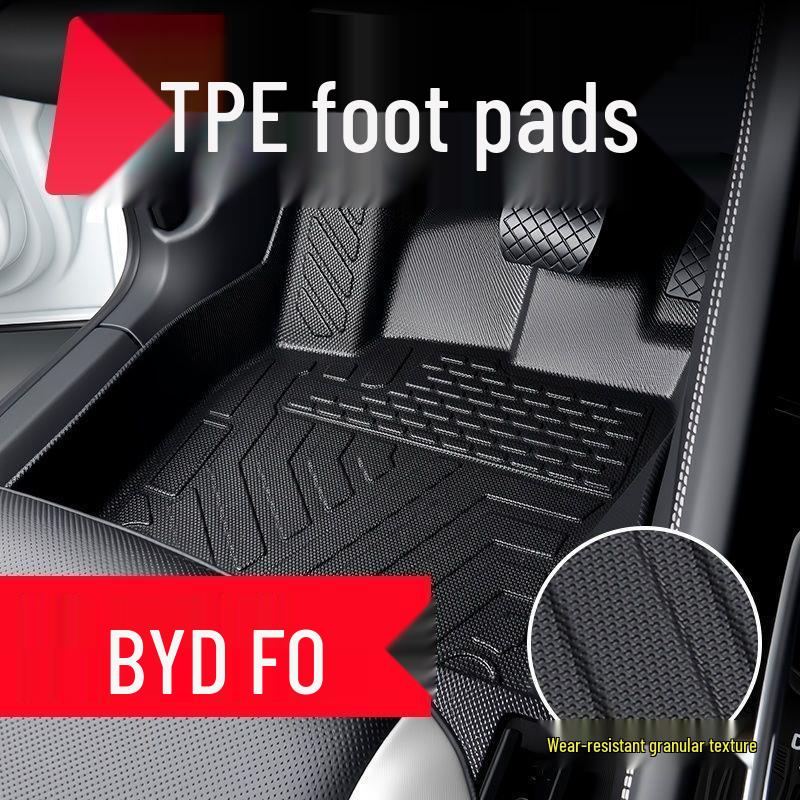 BYD F0 TPE Floor Mats: Precise Fit & Anti-Displacement Full Coverage