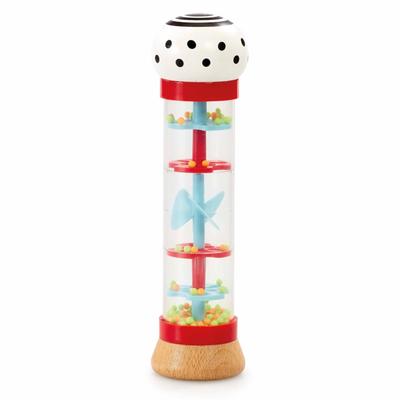 Early Learning Centre Baby Spielzeug, Holz Regenmacher Rassel, Schüttler, Musikinstrument, Baby Geschenk, 200144, Authentisch