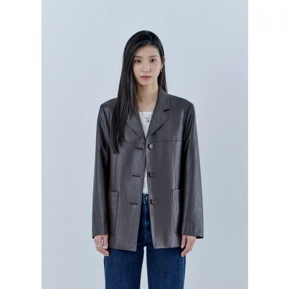 

GueSS Women S Synthetic Mid Hip Shacket Yq1w7852 brown (BRN)/S(66)