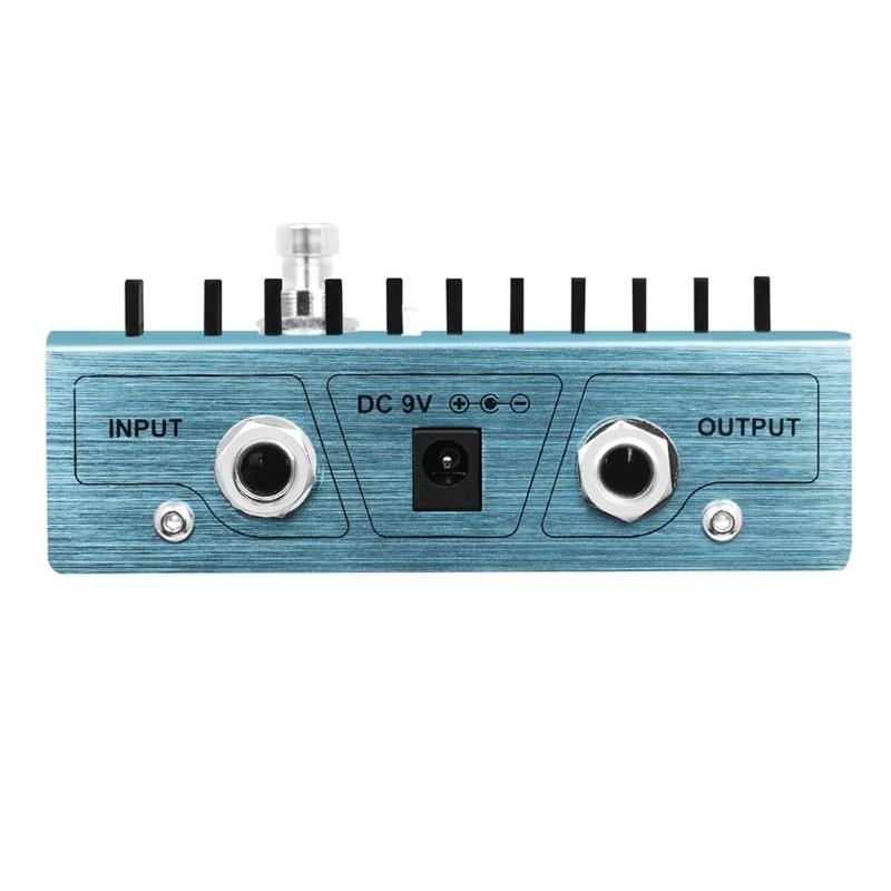 Mini Guitar Effect Pedals Flanger Compressor Boosters Overdrive Fuzz Tremolo Bluesy Distortion for Electric Guitar Bass