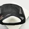 And Women Personalized Devil Horns Letter Prints Embroidery Baseball Caps Air Permeable Mesh Sun Protection Hip Hop Trucker Caps All-Match Outdoor