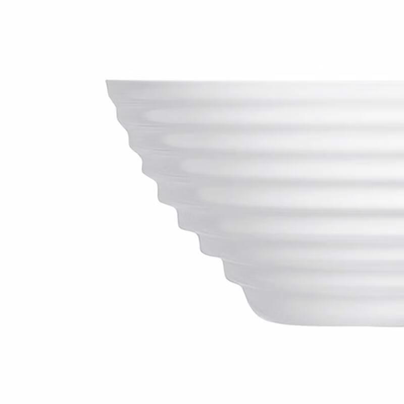 Set di piatti da cena Luminarc Huaruina Bianco, 8 Pezzi
