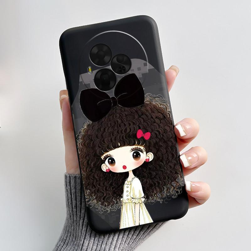Casing For TCL NxtPaper 60 Ultra 5G Phone Case Aesthetic Luxury Cute Cool Boys Girls Soft Silicone Back Cover Black TPU Shell