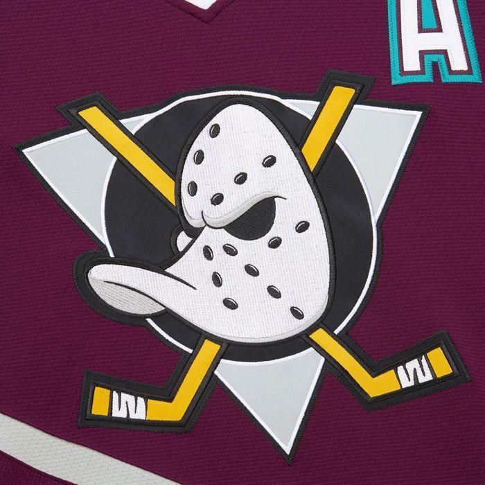 Maillot NHL - MITCHELL & NESS - Teemu Selanne 1996 - Noir - Manches longues - Respirant