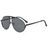 Pilot Metal Frame Sunglasses, Unisex Uv Protection Sunglasses, Polarizing Glasses For Driving