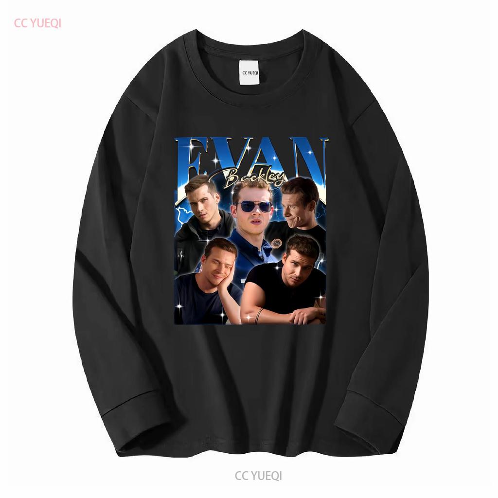 Limited Evan Buckley Vintage T Shirt For Fan Retro 90s Sweater Softstyle long or short sleeves vintage Washed