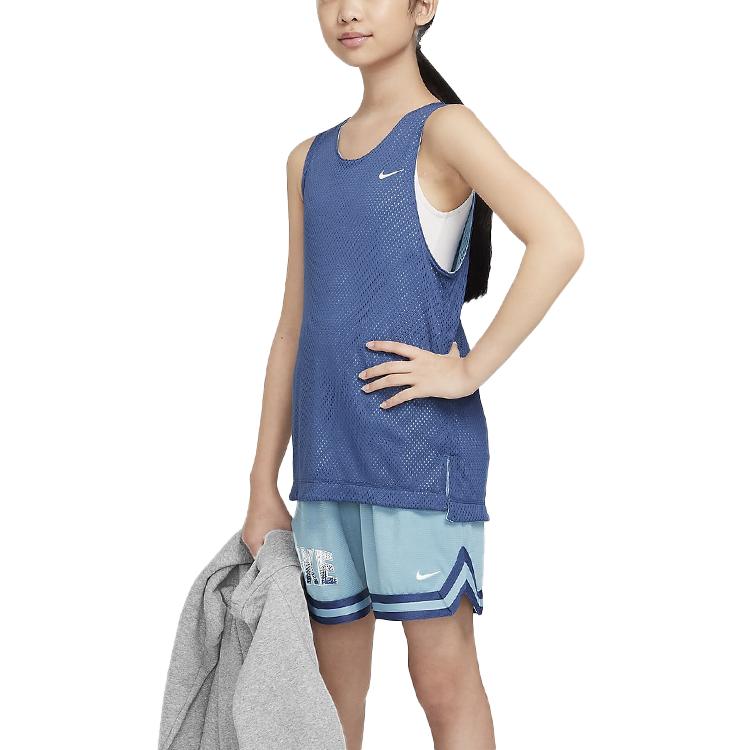 Nike Tank Top Dri Fit Mysterious Marine Blue Teenagers FZ5242-461
